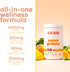 BEAM be Amazing Dole Super Greens Powder with Prebiotics, Digestive Enzyme, Antioxidant, 25 Servings, Orange Peach Mango