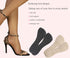 High Heel Inserts Women, Adhesive Velvety Cushioning Insoles for High Heels, ¾ Gel Cushion for Pain Relief, 2 Pairs,