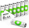 RECYKO Rechargeable AA Batteries 2000mAh Pre-Charged Re-use 1000+ Times Retains Power After 6