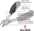 KLIPP Toenail Clippers for Thick Nails – Rustproof Stainless Steel Ingrown and Cuticle Nipper Trimmer with Ergonomic