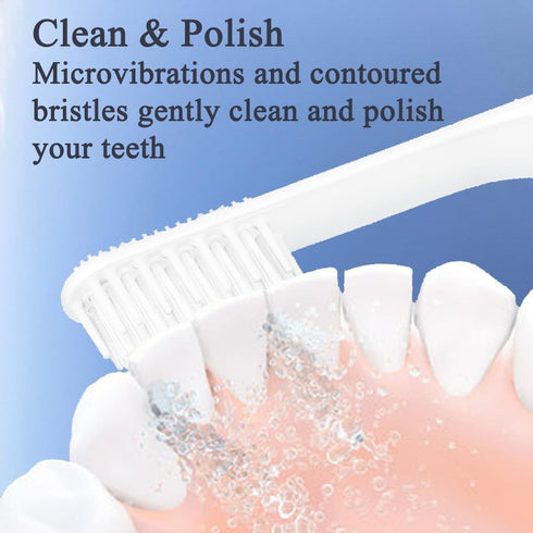 4-Pack Gray Soft Bristles Toothbrush Replacement Heads Compatible with Quip Electric Brush Heads Refill