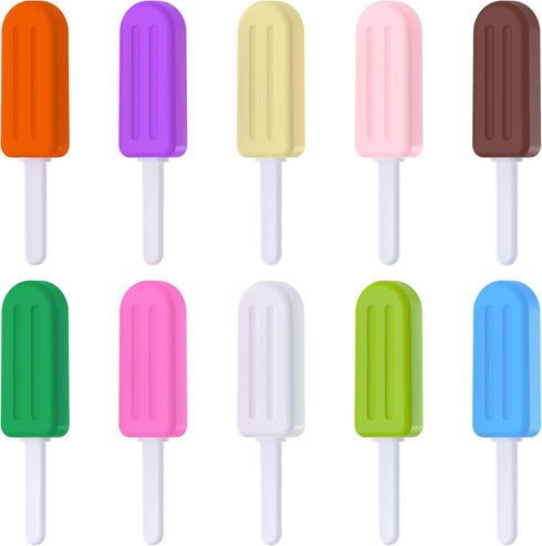 Chewies for Invisalign Aligner, 10 PCS Silicone Chewies with Grip Handles for Braces