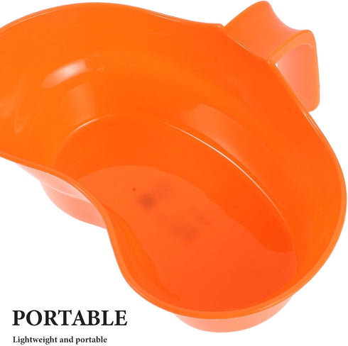 Patient Mouthwash Basin: Oral Care Toothbrush Cup, Curved Design Portable Mouth Wash Spit Cup Vomit Bowls for Oral
