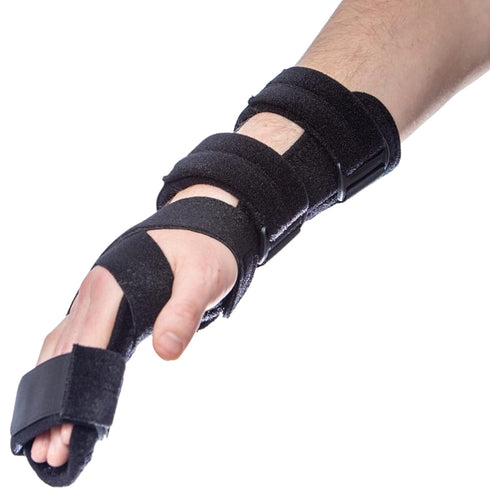 Platform Hand Brace - Adjustable Wrist & Hand Wrap for Carpal Tunnel, Arthritis Pain Relief, Finger Splints, Tendonitis