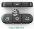 SIUSYACI 3 7 Weekly Stackable Pill Organizer, Times A Day Pill Organizer Box Morning, Noon and Evening, Stackable