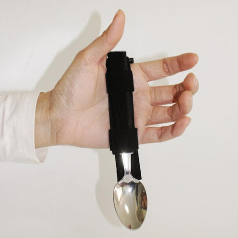 PartyKindom Adaptive Spoon and Fork Cuff Strap for Disabled and Elderly, Universal Adjustable Utensil Holder