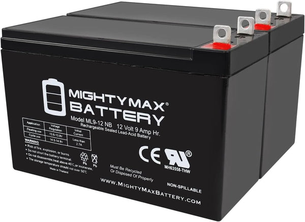 Mighty Max Battery 12V 9AH SLA Battery Replacement for Firman P03612 Generator