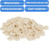 QANYEGN 300pcs Latex Finger Cots, Finger Hats Powder, Finger Condom with Non-Slip i-Static Contact Prevention, Milk