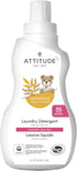 ATTITUDE Baby Laundry Detergent Liquid, EWG Verified, Unscented (33.8 Fl Oz, 35 Loads)