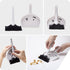Peleg Design Dustache Mini Dustpan and Brush Set, Small Broom and Dustpan Set with Mustache Design for Home & On-The-Go