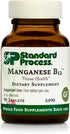Standard Process Manganese B12, Whole Food Hemoglobin and Antioxidant with Manganese, 90 Tablets