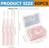 60PCS Interdental Brush: Push-Pull Type Slim Tooth Cleaning Tool for Oral Dental Hygiene, Soft Toothpick Cleaners