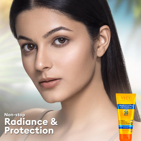 VLCC Radiance Pro SPF 30 PA+++ Sun Screen Gel - 50gm