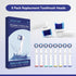 PEPECARE 8 Pack 500 600 1000 2000 2500 3000 5000 7000 Replacement Brush Heads Compatible Toothbrush Heads for Braun