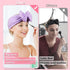 Shintop Spa Headband, Soft Makeup Headband with Cute Bow Elastic Face Wash Headband for Skincare Facial Mask Showers(Purple)