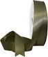 Morex Ribbon Double Face Satin Ribbon 7/8" X 50 YD, Deep Sage for Gift Wrapping and Wedding Gifts