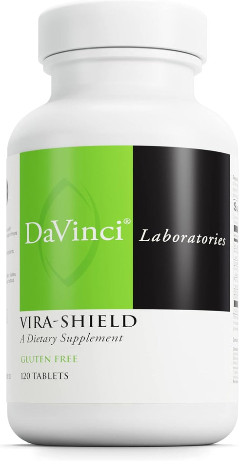 DAVINCI Labs Vira-Shield Dietary Supplement for Detox, Immune System, and Healthy GI Function with Black Walnut,