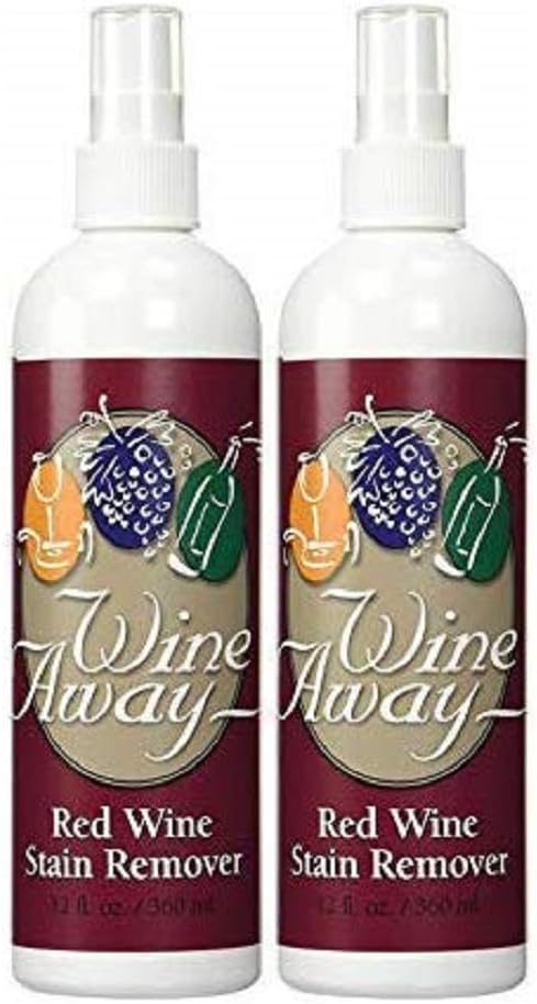 Wine Away Red Wine Stain Remover: 24 Fl Oz, Perfect for Fabric Upholstery and Carpet Cleaner Spray Solution