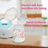 S2 S1 9 S2 17mm (17mm 4 Sets) Nenesupply Pump Parts Compatible with Spectra Plus Breast Pump to Replace Spectra Pump