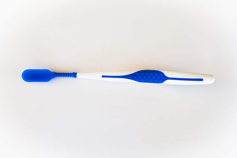 Mouth-Mate Large Oval Oral Hygiene Aid, Unique Bendable Handle, Soft Tip, 2 Pack for Improved Comfort