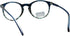Round Thin Plastic Keyhole Horn Rim Tri-focal Progressive Reader Eyeglasses