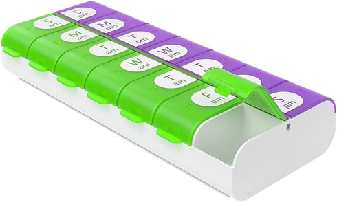 Ezy Dose Easy Fill Weekly AM/PM Pill Organizer