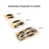 20 Pieces Wig Combs, 7-teeth Wig Clips for Securing Wig Caps (Beige, 20 Pcs)