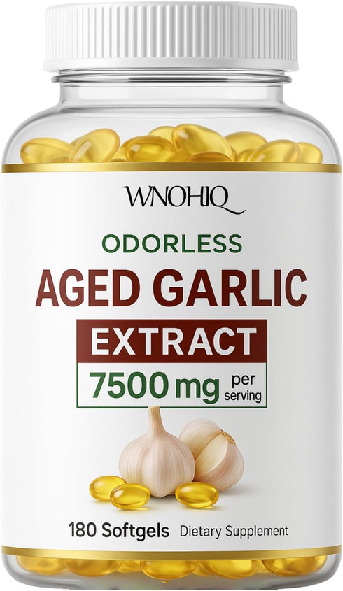 RTQSU Aged Garlic Extract - 7500mg Odorless (1)