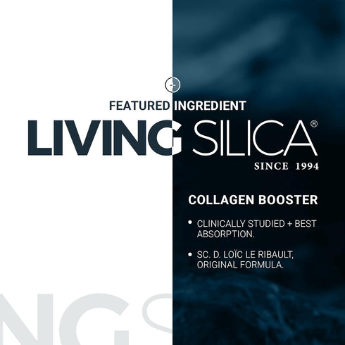 Orgono Living Silica Mineral-Based Collagen Booster Gel | Clinically Proven for Skin & Joint Health | 150mL
