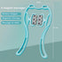 LEACHOI 6 12 Manual Cervical Neck Massager,With Wheels And Magnets, It Can Be Used To Massage The Cervical Spine, Waist