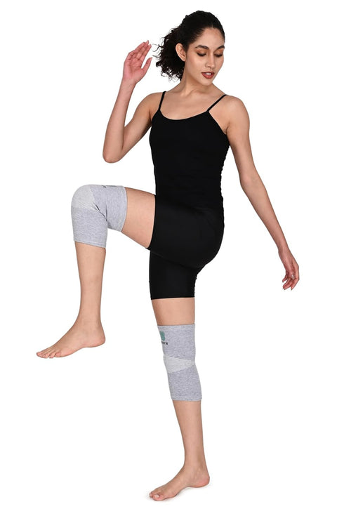 Remore Bamboo Charcoal Knee Sleeve - Bamboo Compression Knee Sleeve for Men and Women Meniscus Tear, Sports, Joint Pain