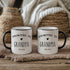 Puouoonyi Set, 11oz Promoted To Grandpa & Grandma Mugs Pregnancy Announcement Gift for Grandparents, New Grandma