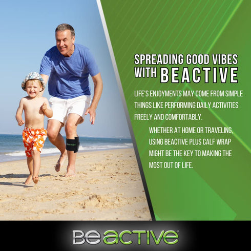 BEACTIVE Plus Acupressure System - Sciatica Pain Relief Brace for Sciatic Nerve Pain, Lower Back, & Hip