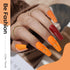 Modelones Fall Gel Nail Polish, 15 ML Bright Neon Yellow Orange Gel Polish, Soak OFF UV LED Nail Polish for Autumn