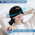 Hilph Migraine Gel Ice Pack Head Wrap for Headache Relief, Adjustable Cap with Hot Cold Compress for Tension, Stress,
