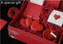 NatureMan 2 Pcs Valentine's Day Heart Candles- Red Love Heart Shape Scented Candles- Handmade Aromatherapy Candles