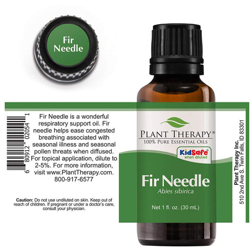 Plant Therapy 30 mL Fir Needle Essential Oil - 100% Pure, Undiluted, Therapeutic Grade