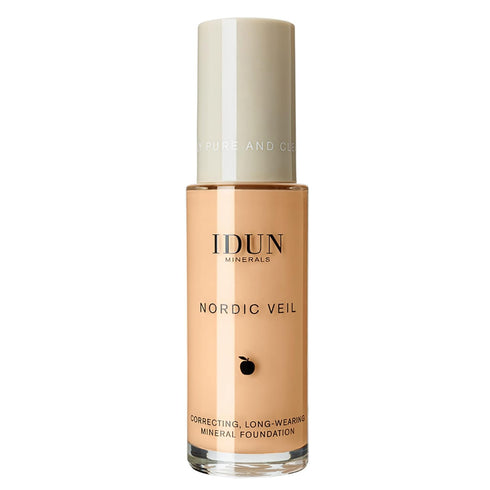 Liquid Nordic Veil Foundation - Full and Poreless Coverage, 306 Freja Light Medium Warm, 0.88 oz