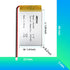 502248 Battery 3.7v 500mAh 502248 Lipo Battery Compatible for Multiple Device 502248 Replacement Batteries with PH 2.54 & PH 2.0 JST Connector and Tool