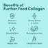 Further Food Unflavored Collagen Peptides Powder - 9.88 oz, Grass-Fed Protein for Gut Health, Hair & Skin