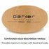 Parker Natural Boar Bristle Military Style Hair and Beard Brush with Genuine Beechwood Handle