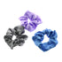 Women Teen Girls Satin Scrunchies, Hair Accessories Elastic Ponytail Holder - Set of 2 (Green)