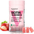 Biotin 10000mcg Hair Growth Gummies - Vegan Supplement for Healthy Hair, Skin, Nails
