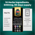 Chaga Mushroom Extract Capsules - Equivalent to 5050mg, Digestive Health, Anti-Aging, Immune Support, 3 Months Supply