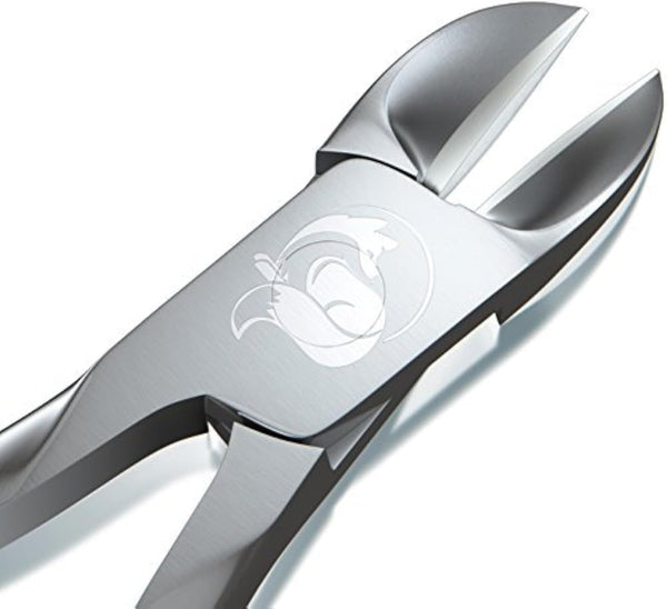 Toenail Clippers for Thick Nails, Medical Grade Stainless Steel Nail Nippers for Seniors, Men, and Women