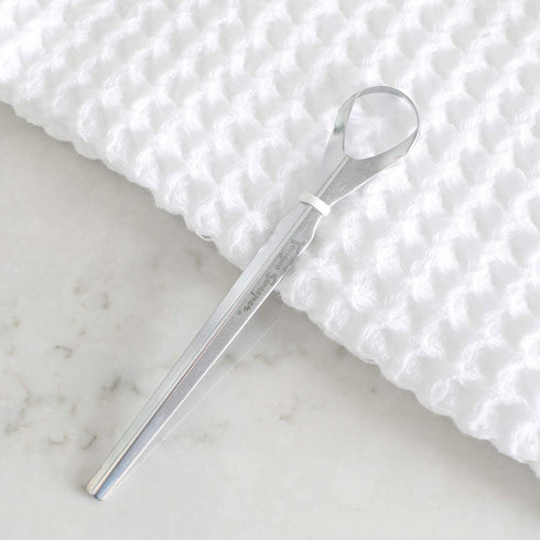Model P Medical Grade Stainless Steel Tongue Cleaner, Dishwasher Safe, Reduce Bad Breath, Oral Hygiene (1 Count)