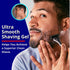 Timothy's Unscented Shave Gel 3 oz, Alcohol Free, Paraben Free, Sensitive Skin, Dermatology Tested
