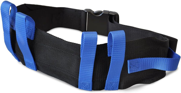 NYOrtho Gait Belt (275lbs) - Transfer Belt with 6 Heavy Handles, Adjustable 28” to 55”