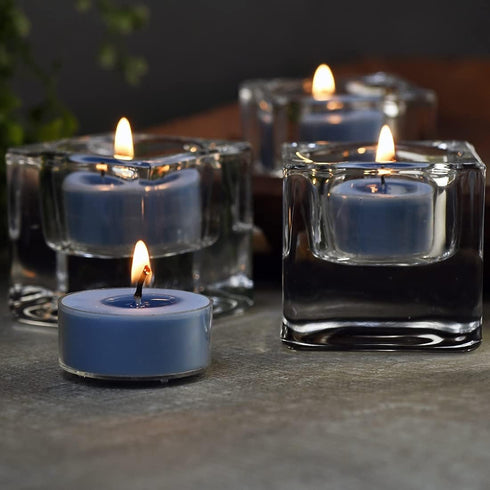 DEYBBY SoyWax Scented Tealight, 12 Pack Natural Fragrance Long Lasting Aromatherapy Candle Set