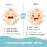 Papablic Baby Toothbrush Teether & Tongue Cleaner for Infants